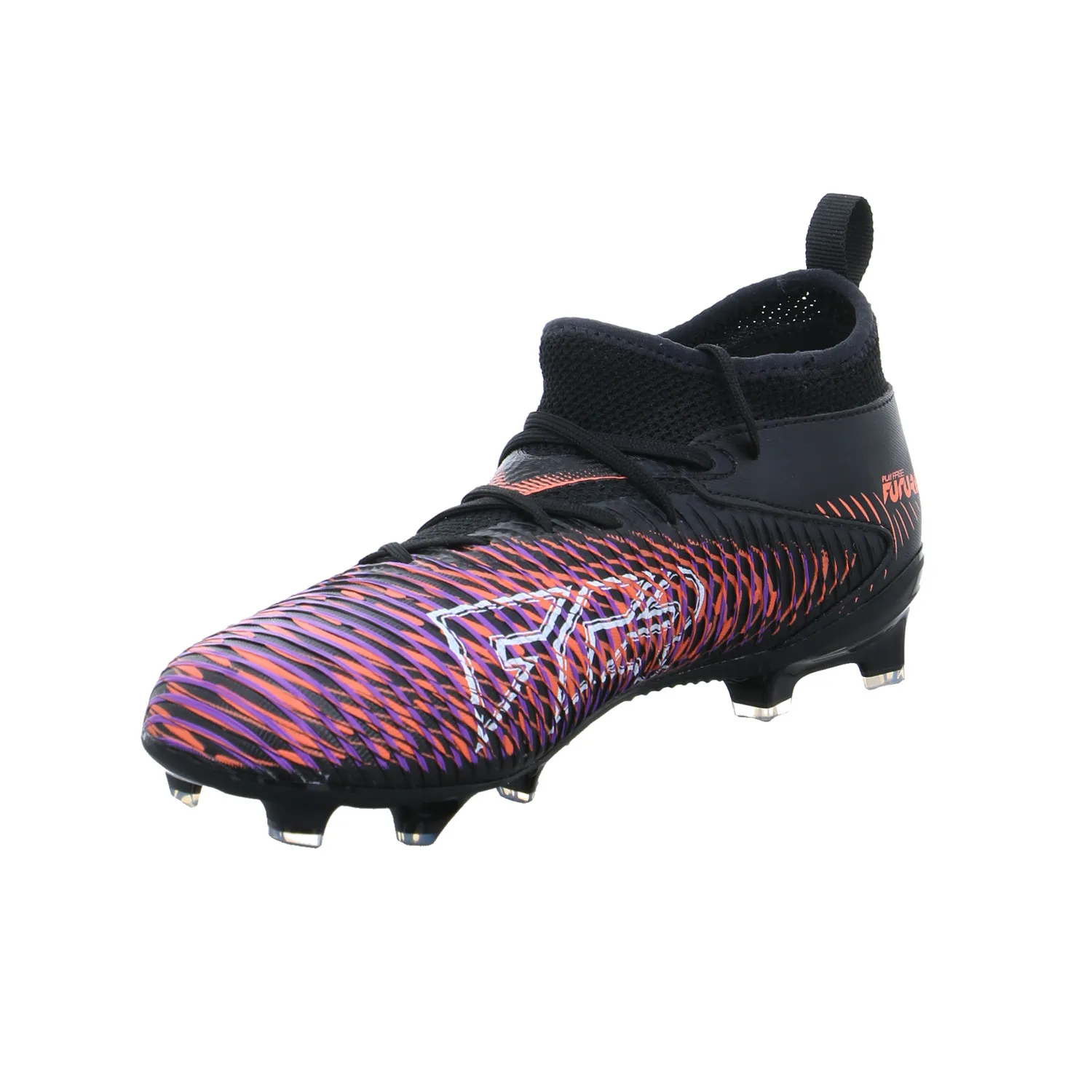 PUMA Fussball Nocken Schwarz Lederimitat