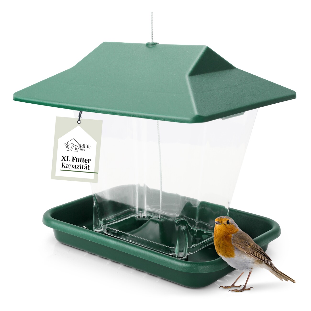 WILDLIFE HOME Vogelfutterspender in Pagodenform