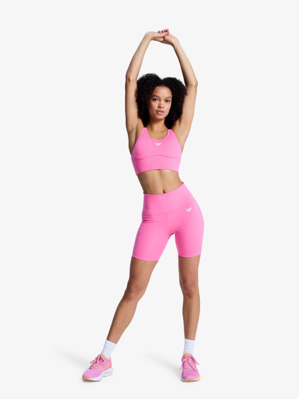 Heart Into It Attitude Brassière de sport Rose Femme