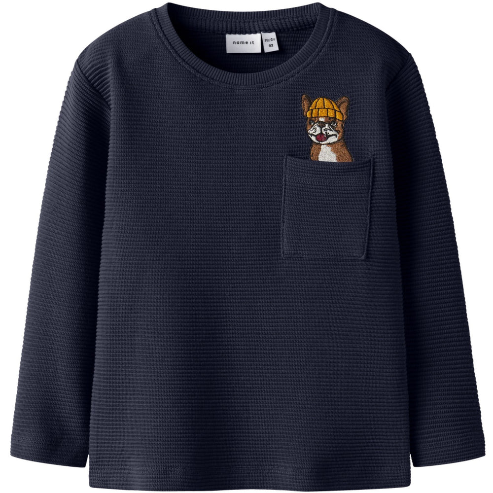 Køb Name It Navy Blazer Nmmrofus Ls Nreg Top