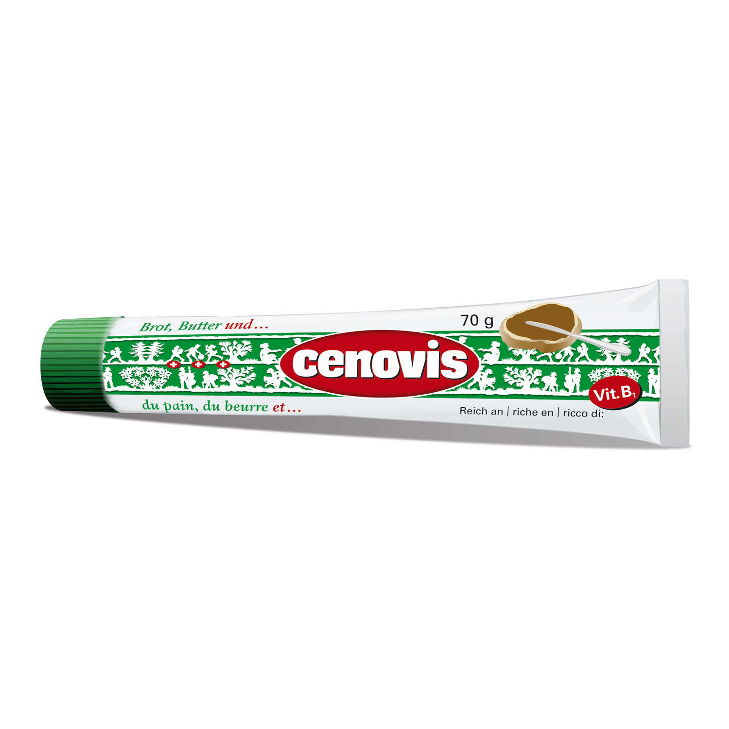 Sonaris (Cenovis Suisse) condiment à tartiner en tube - L'original