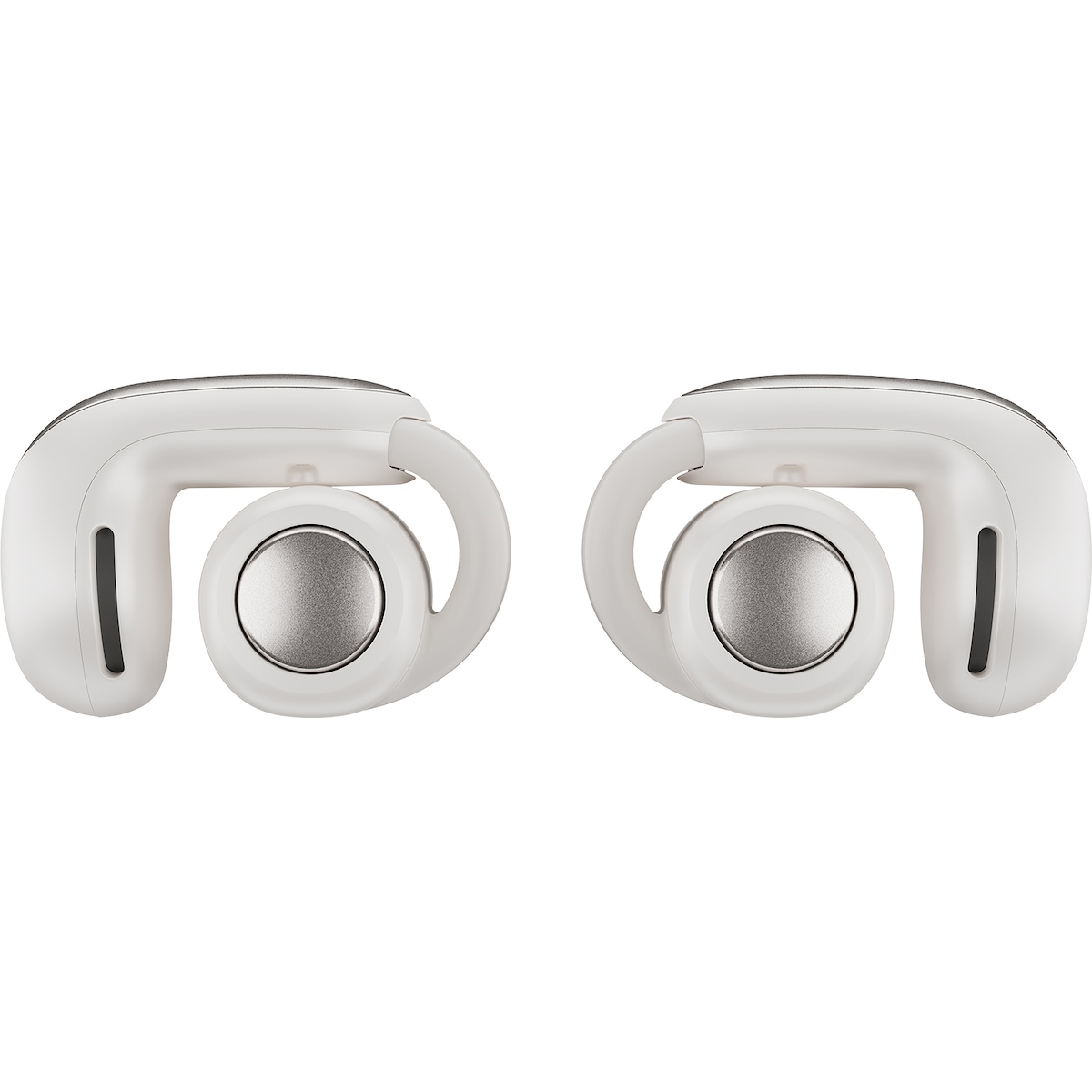 Bose Ultra Open Earbuds trådløse in-ear hodetelefoner (hvit røyk)