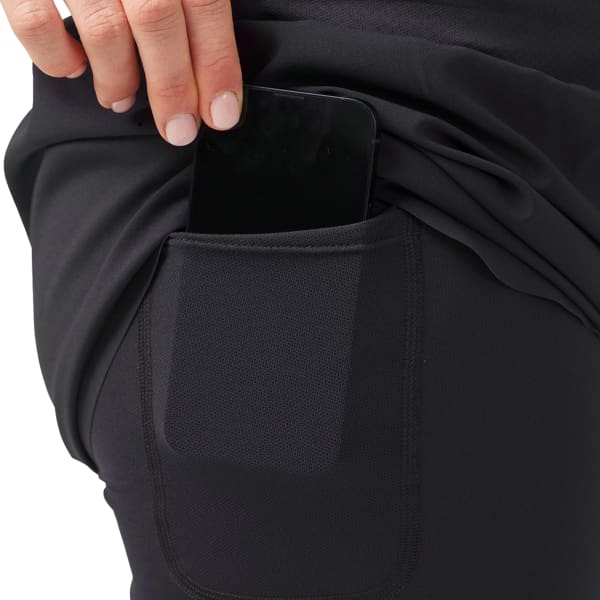 Short running ODLO ZEROWEIGHT 3 INCH 2 IN 1 SHORT W BLACK
