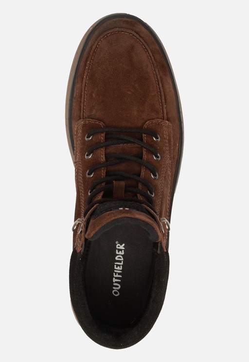 Outfielder Veterboots bruin Suede