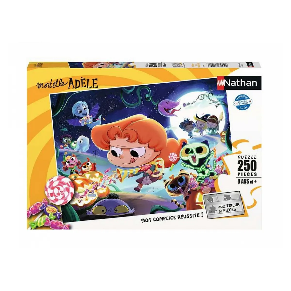 Nathan Editions Puzzle Adele Halloween 250 pièces