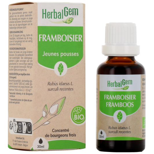 Herbalgem framboisier bio - Complément alimentaire gemmothérapie