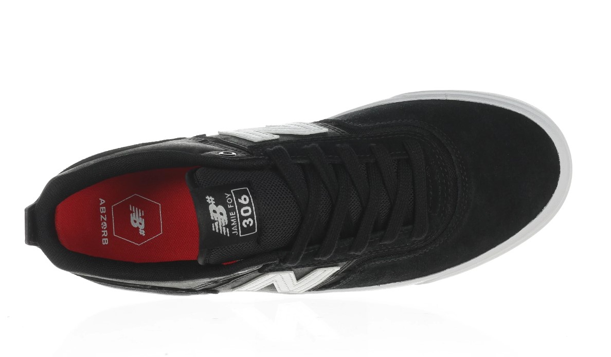 New Balance Numeric Jamie Foy 306 Black White 7.5 US / 40.5 EU