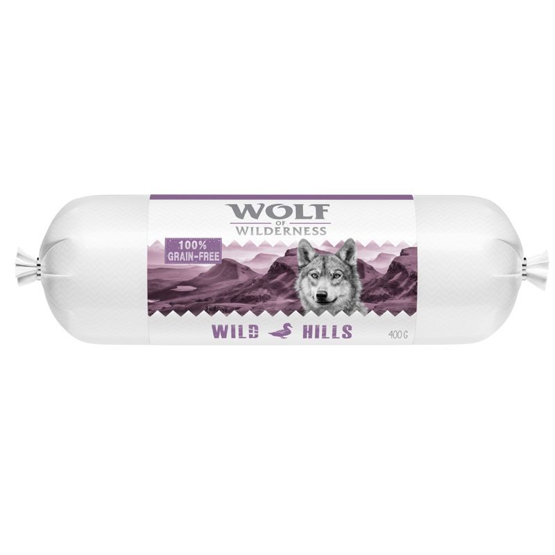 Wolf of Wilderness Adult Saucisse 6 x 400 g