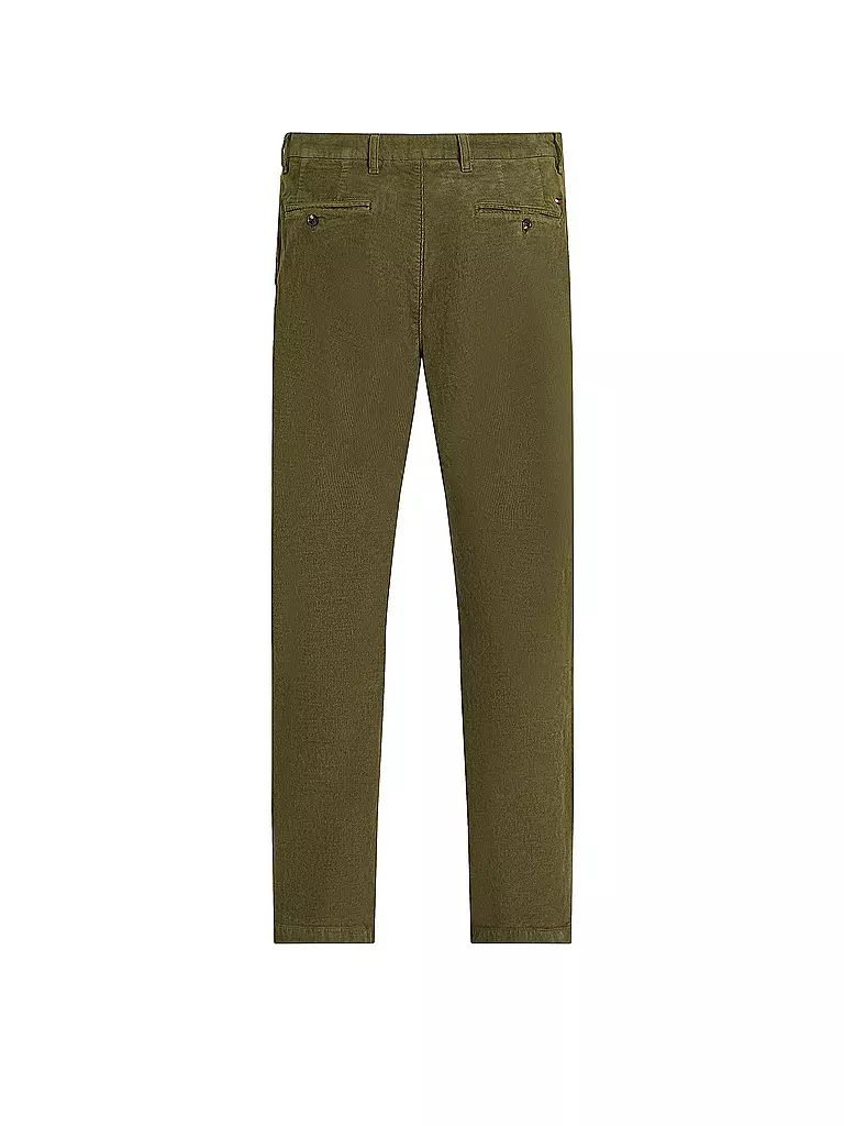 TOMMY HILFIGER Cordhose olive