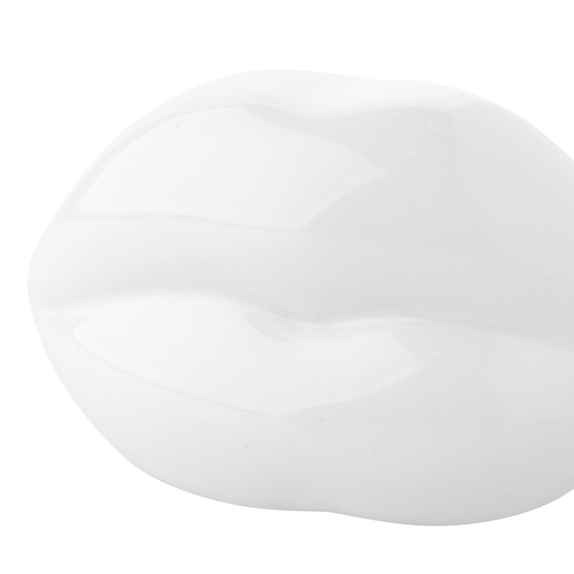 Deko-Aufsteller in Lippen-Form weiss