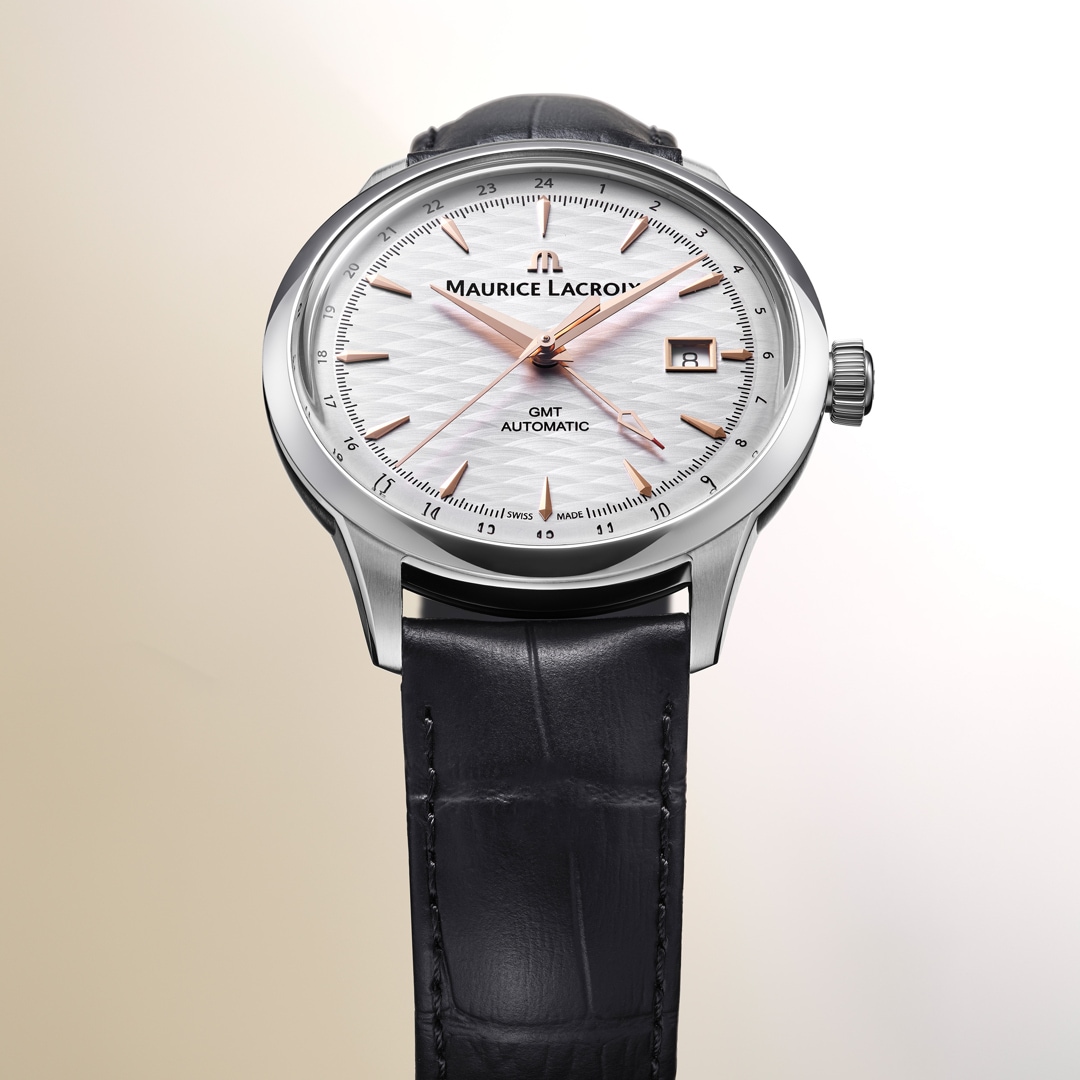 Maurice Lacroix 1975 Legacy GMT Silver Mist