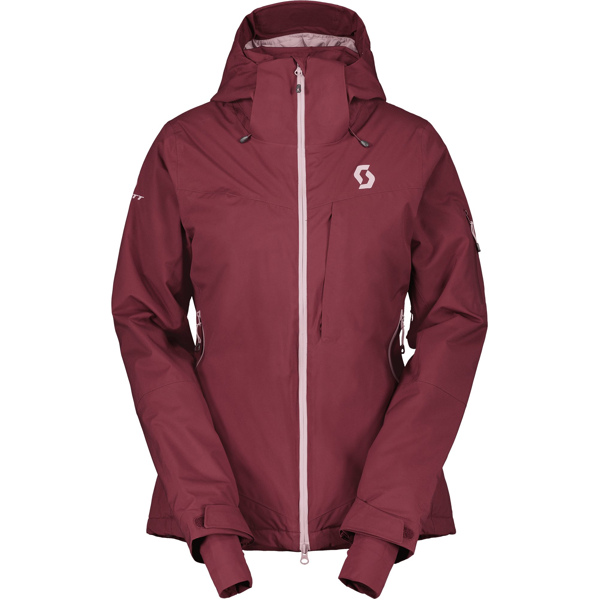 Scott Ultimate Dryo Skijacke Damen wild red