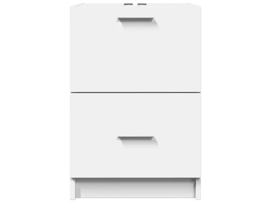 Armoire d'évier blanc 40x37x59 cm bois d'ingénierie