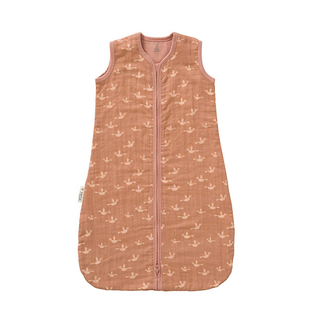 baby slaapzak muslin 2-laags vogel
