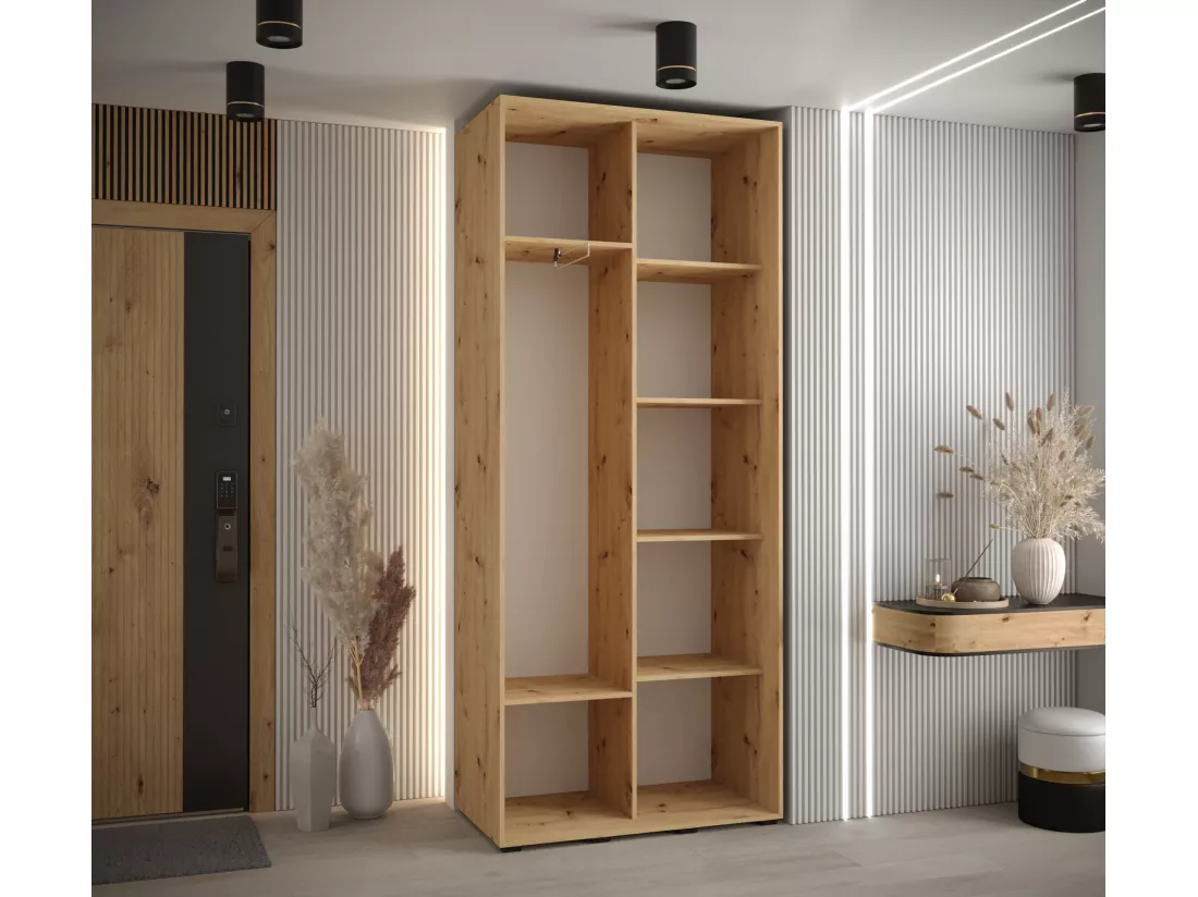 ARMOIRE DAVOS 13 À PORTES COULISSANTES 235,2/100/45 2 portes