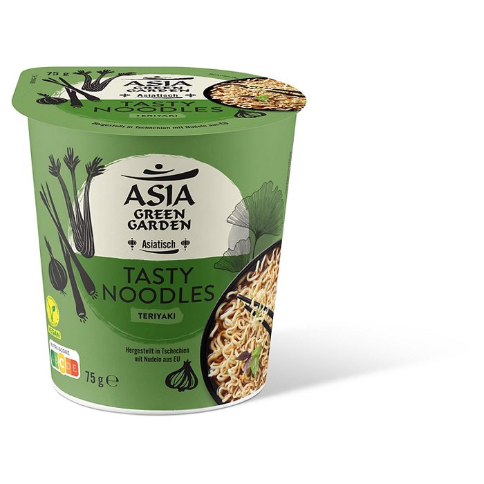 ASIA GREEN GARDEN Tasty Noodles 75 g, Teriyaki