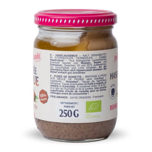 Sunday Natural Products  EXTRA CREMIGES HASELNUSSMUS BIO