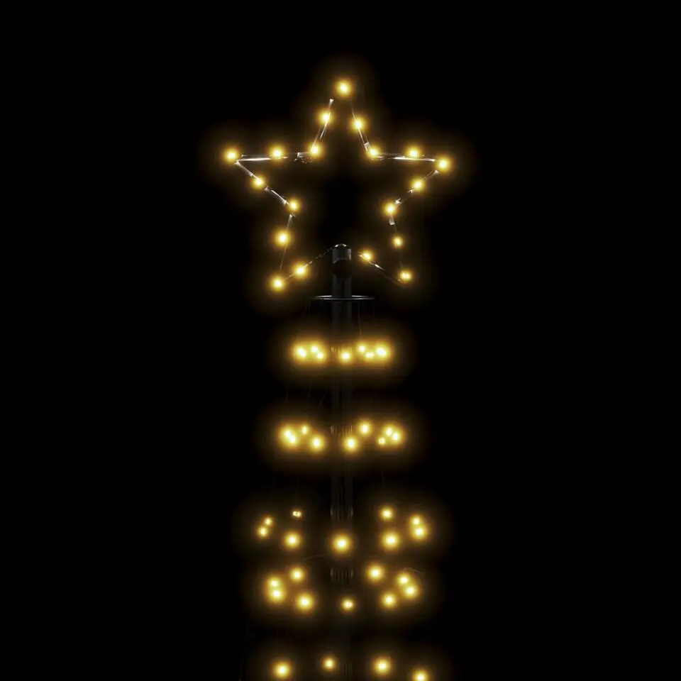 vidaXL - Led-kerstboom - Warmwit - 300 cm - 1 pcs