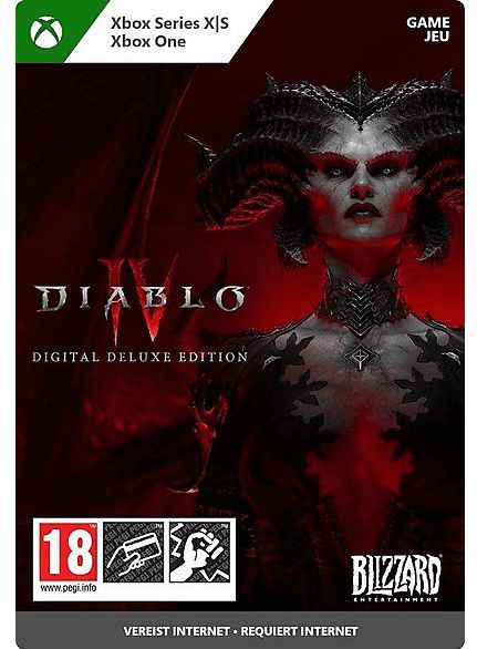 Microsoft - Diablo IV - Digital Deluxe Edition - Xbox One / Xbox Series X S