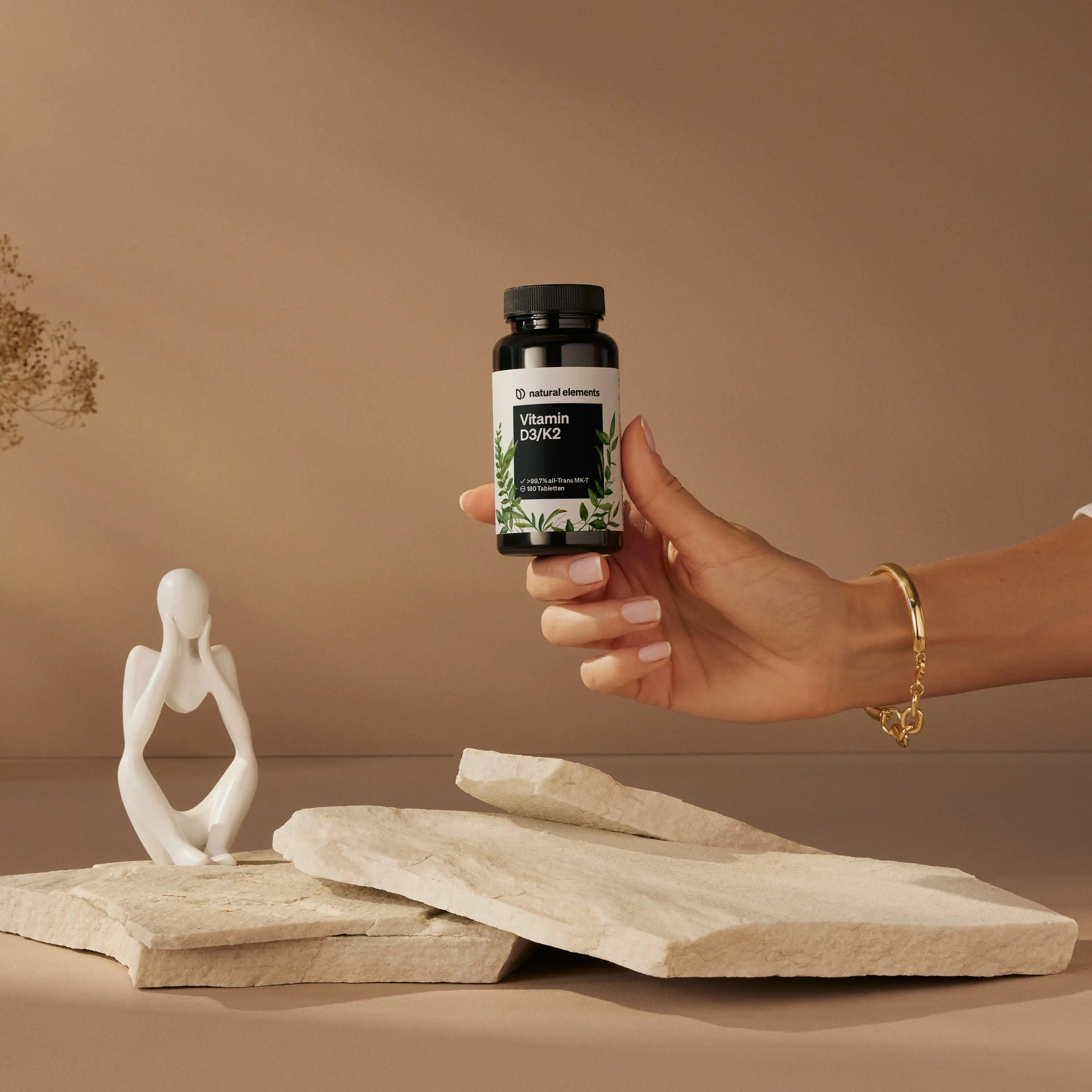 natural elements Vitamin D3 K2 - 5000 I.E.