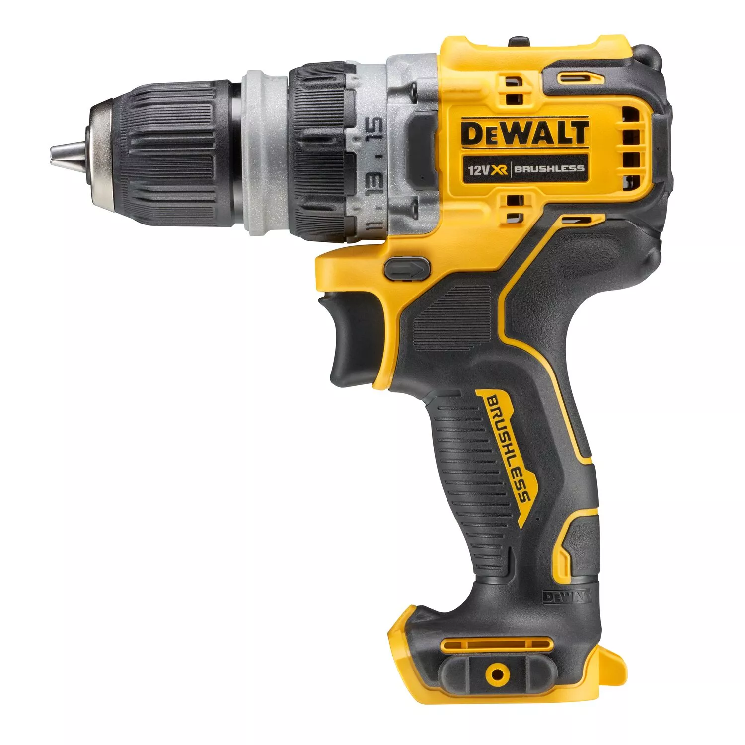 DeWALT DCD703NT 12V Li-ion Accu boormachine body met 4 verwisselbare koppen in TSTAK koffer