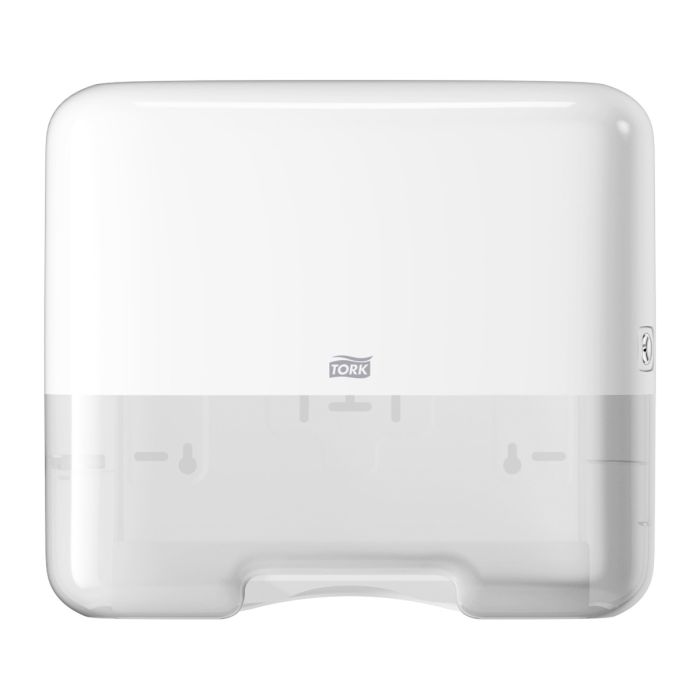 Tork 553100 Dispenser handdoekdispenser z/c-vouw mini wit voor H3 (553100)