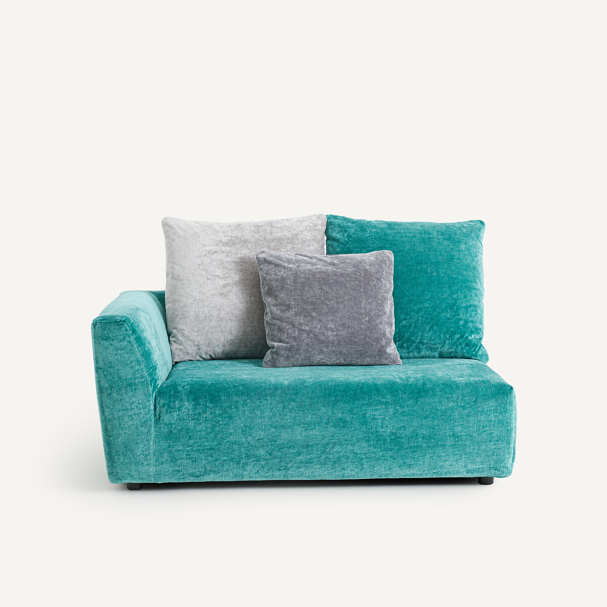 OTTO STUDIO PARA AM.PM<br>Meia poltrona em veludo viscose, Chill