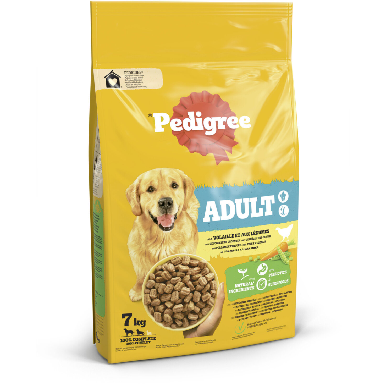 Pedigree Adult Hunde Trockenfutter Geflügel