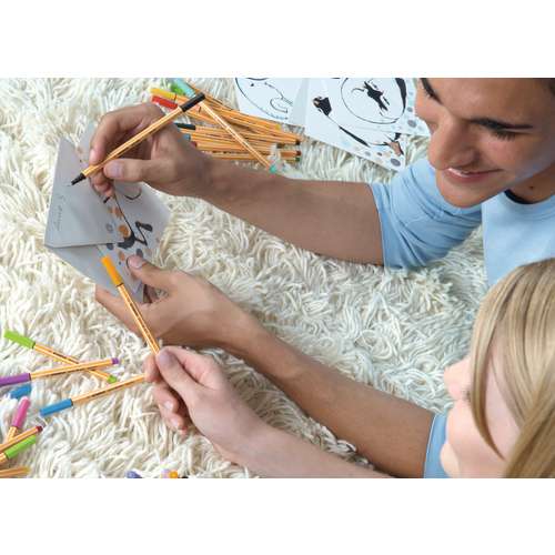 STABILO® point® 88 Color Parade, Kunststoffbox mit 20 Finelinern