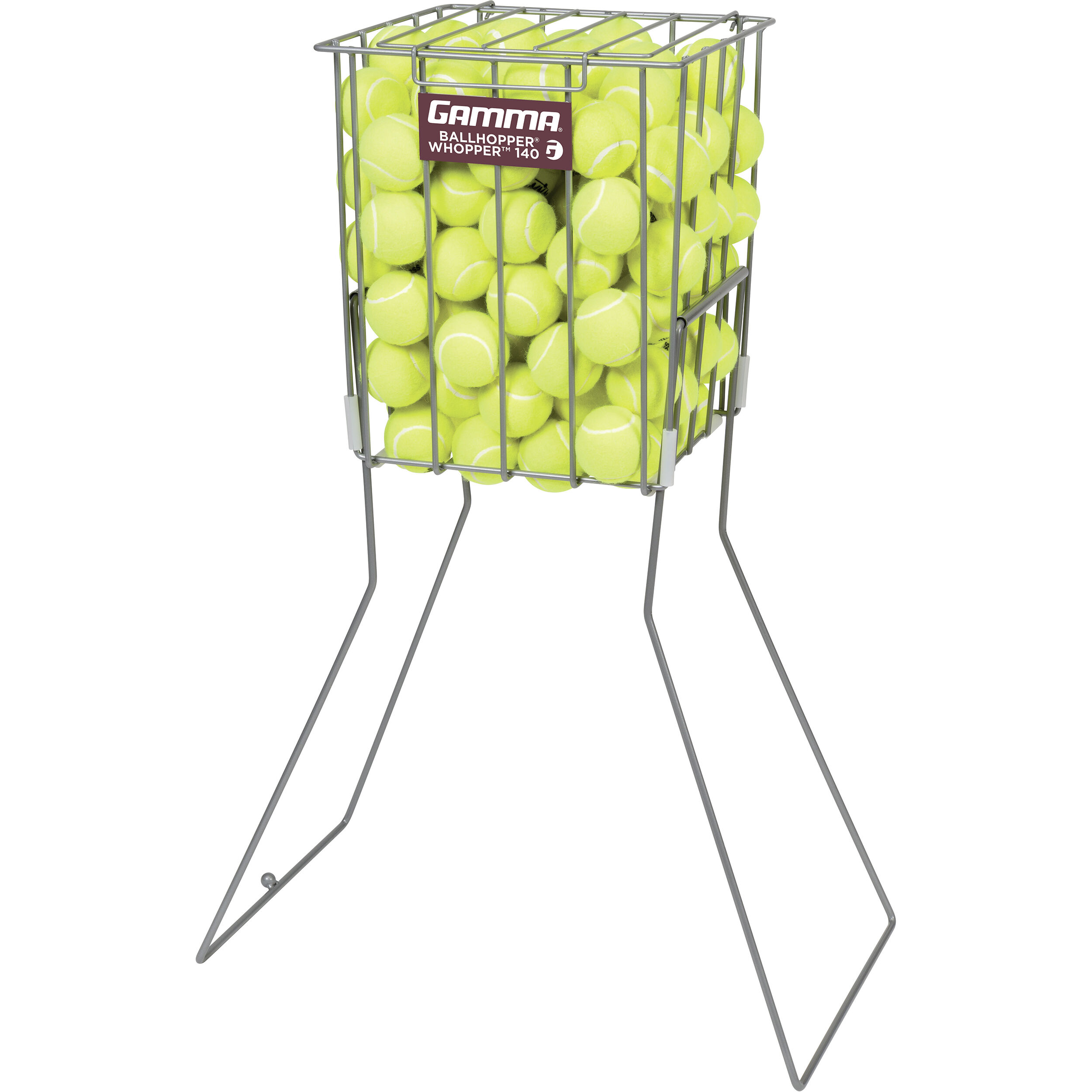 Gamma Ballhopper Whopper 140 Panier À Balles - Argent