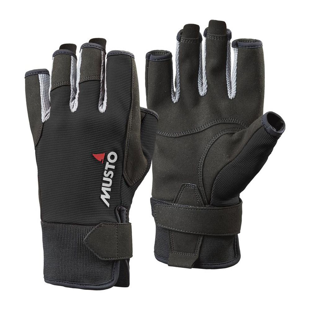 Musto ESS SAILING SF - Gants doigts courts black