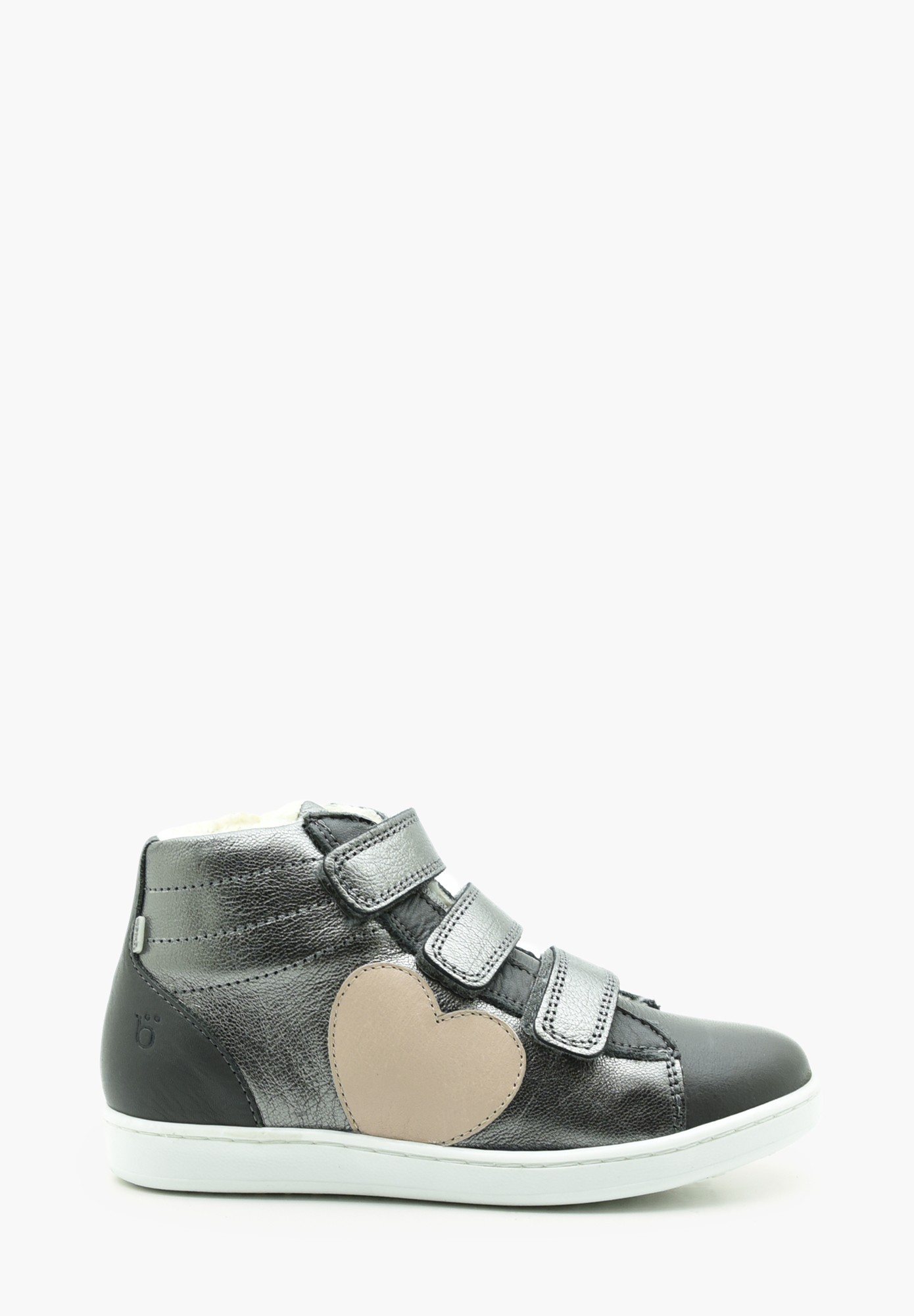 Cologny velcro TEX Wollfutter Kinder Anthrazit