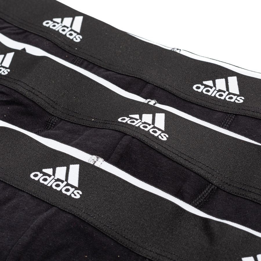 adidas Shorts Boxer Brief Pack de 3 - Noir