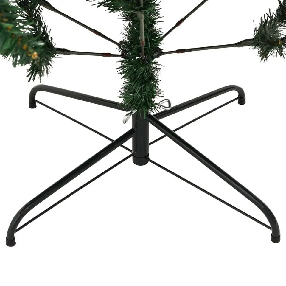 vidaXL - Gescharnierde Kunstkerstboom - Groen - 150 cm
