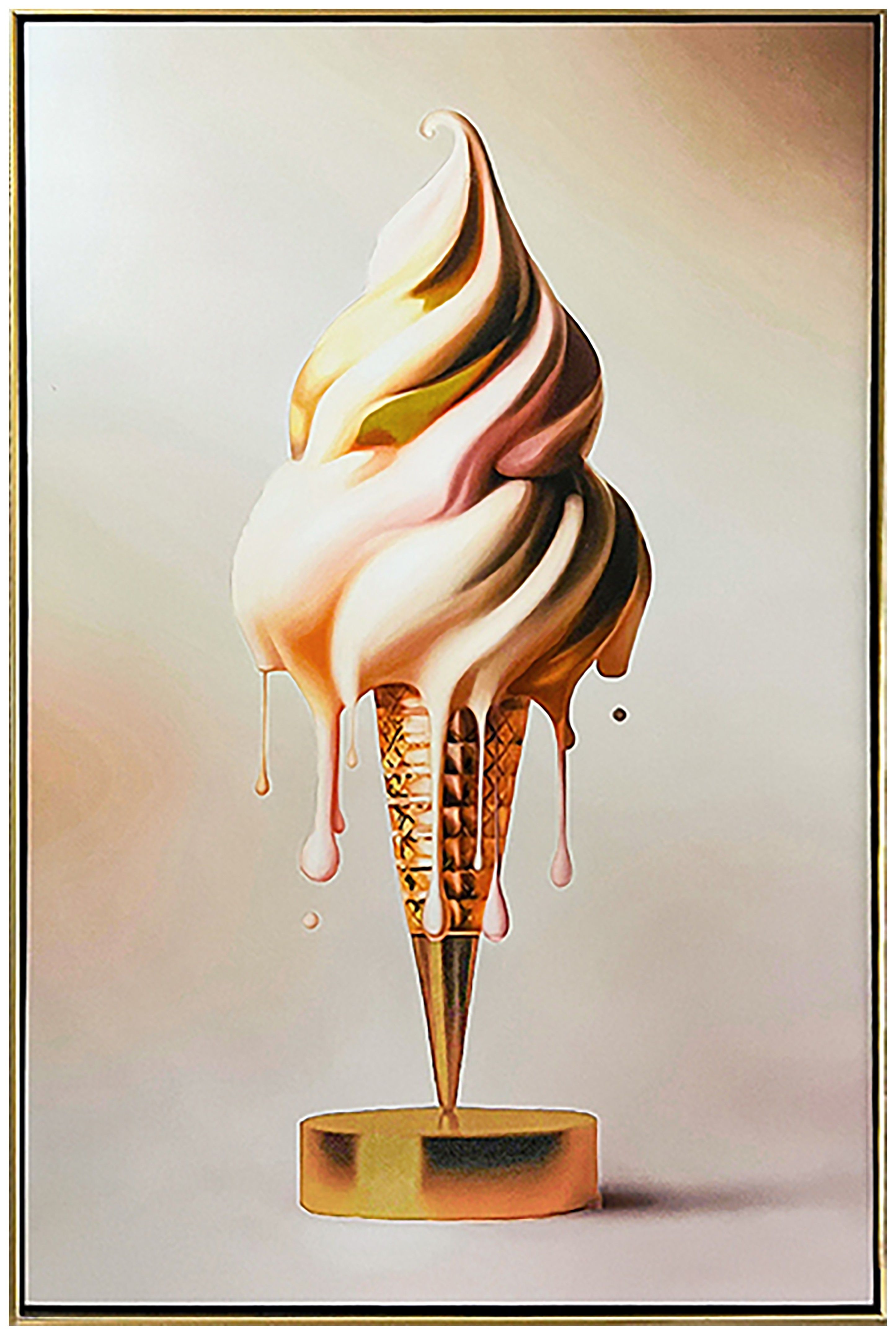 Wanddecoratie 212823 Icecream B80 x D6 x H120 cm