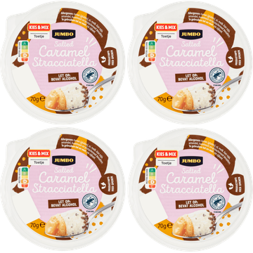 Jumbo Salted Caramel Stracciatella 4 x 70g