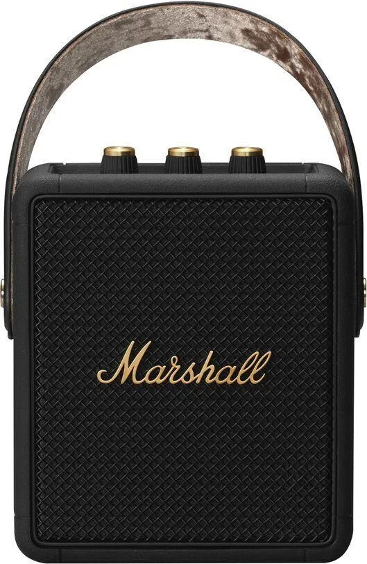 Marshall Stockwell II Black & Brass Enceintes Bluetooth portables