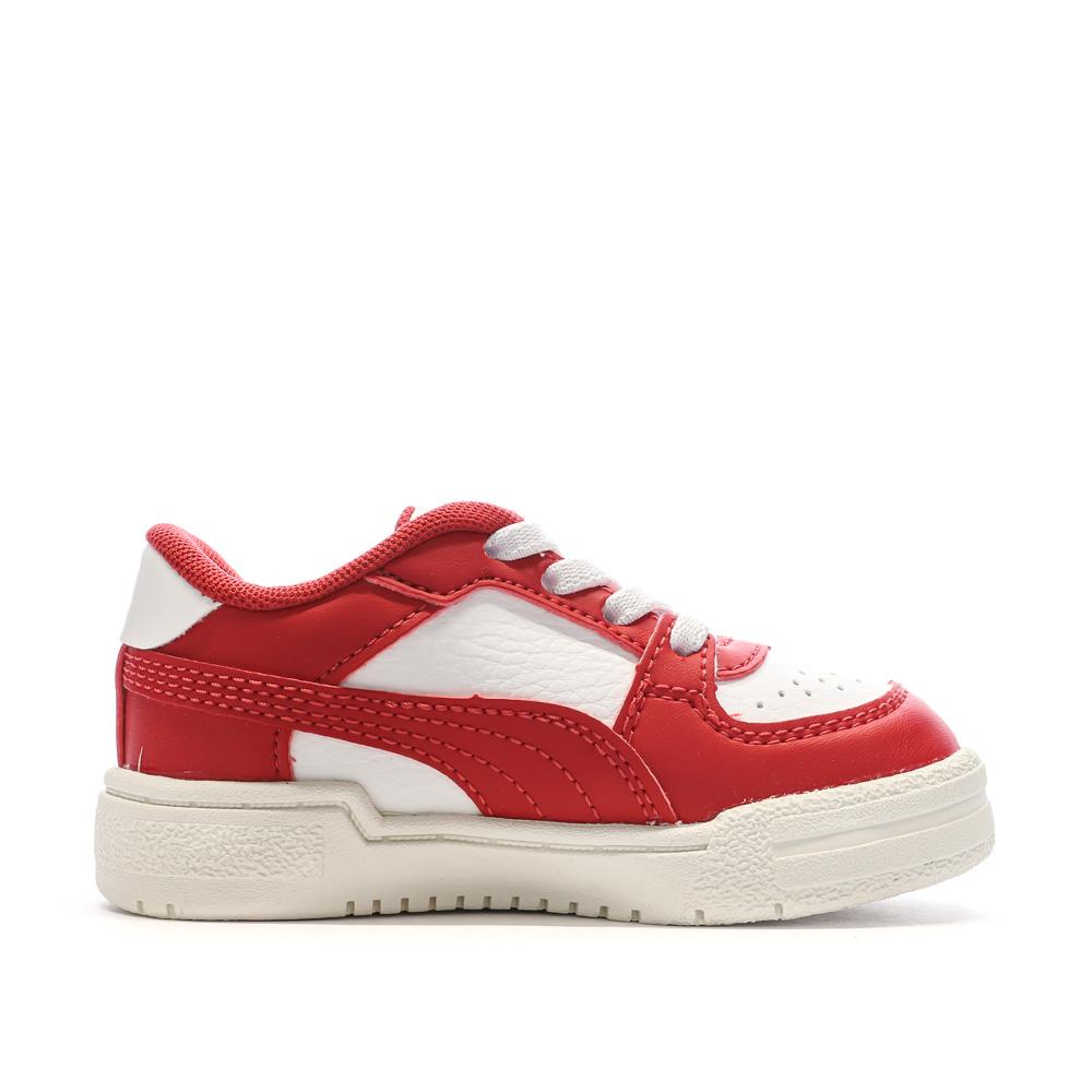Puma Baskets Blanches/Rouges Garçon Puma Pro Classic