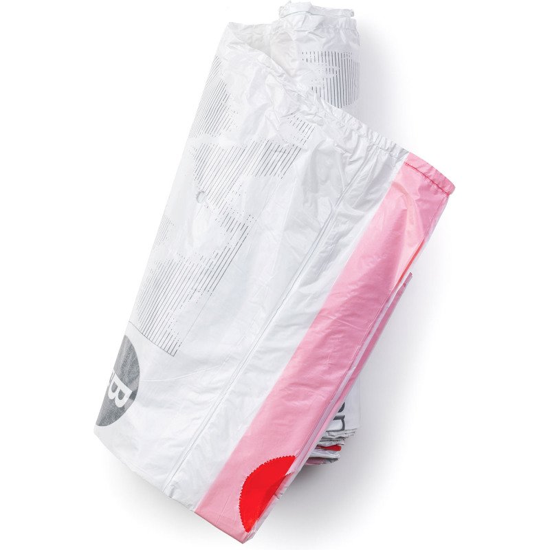 Sac poubelle 5 litres à liens coulissants Brabantia B blanc - 20 sacs