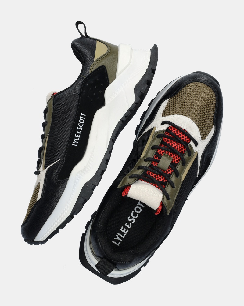 Lyle & Scott Whishaw Lage sneakers  - groen