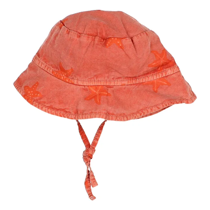Búho Chapeau Coton Bio Starfish Bébé | Rouge