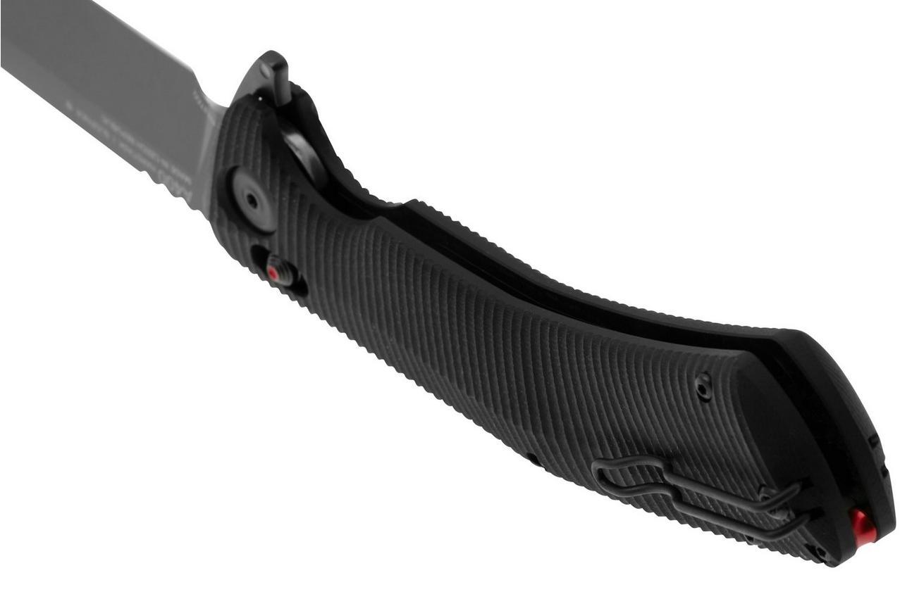 ANV A400 A400-001 DLC Sleipner, Black G10, zakmes