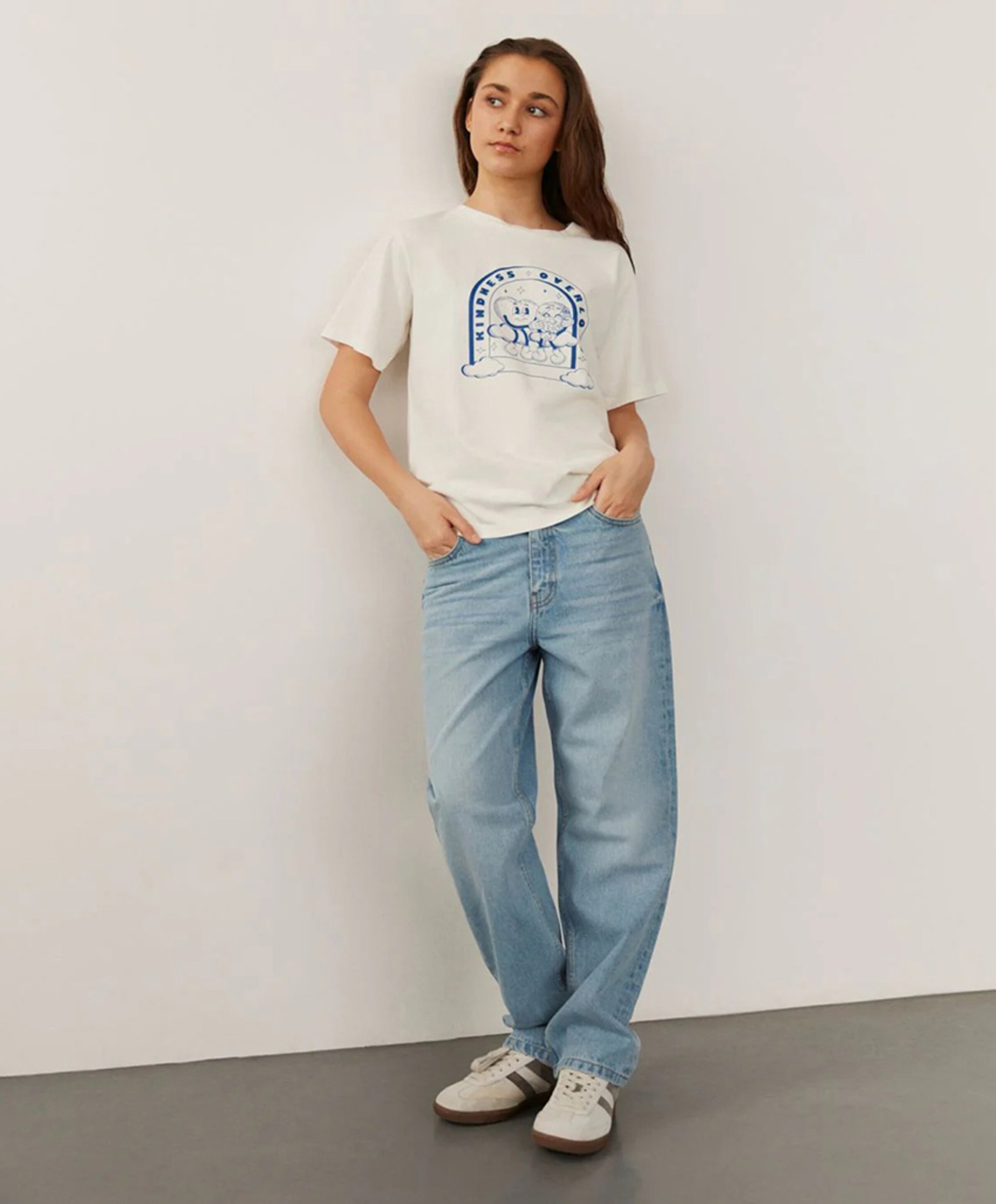 Sofie Schnoor MELIKASY LOW WAIST jeans blauw