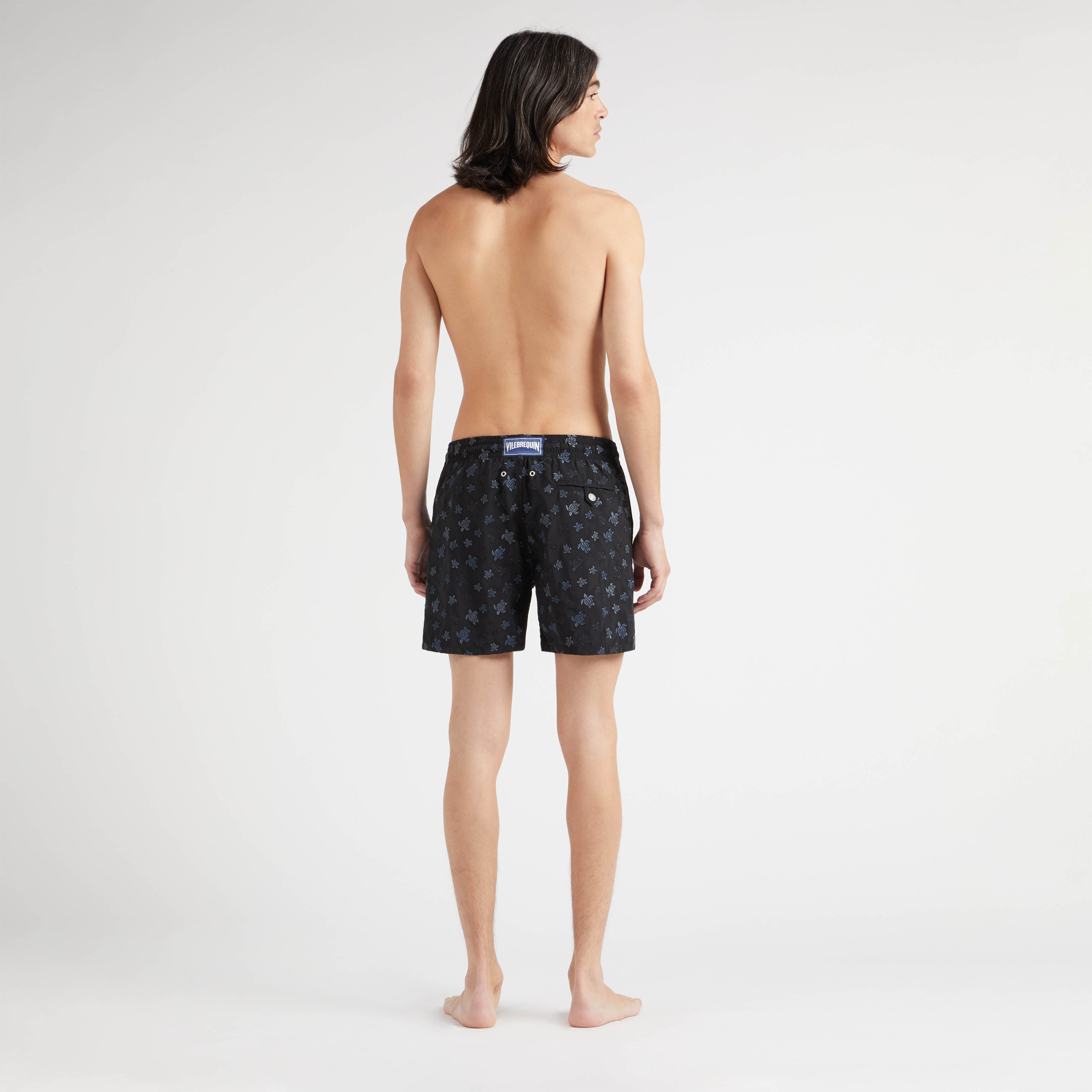 Maillot de bain homme brodé Ronde des Tortues