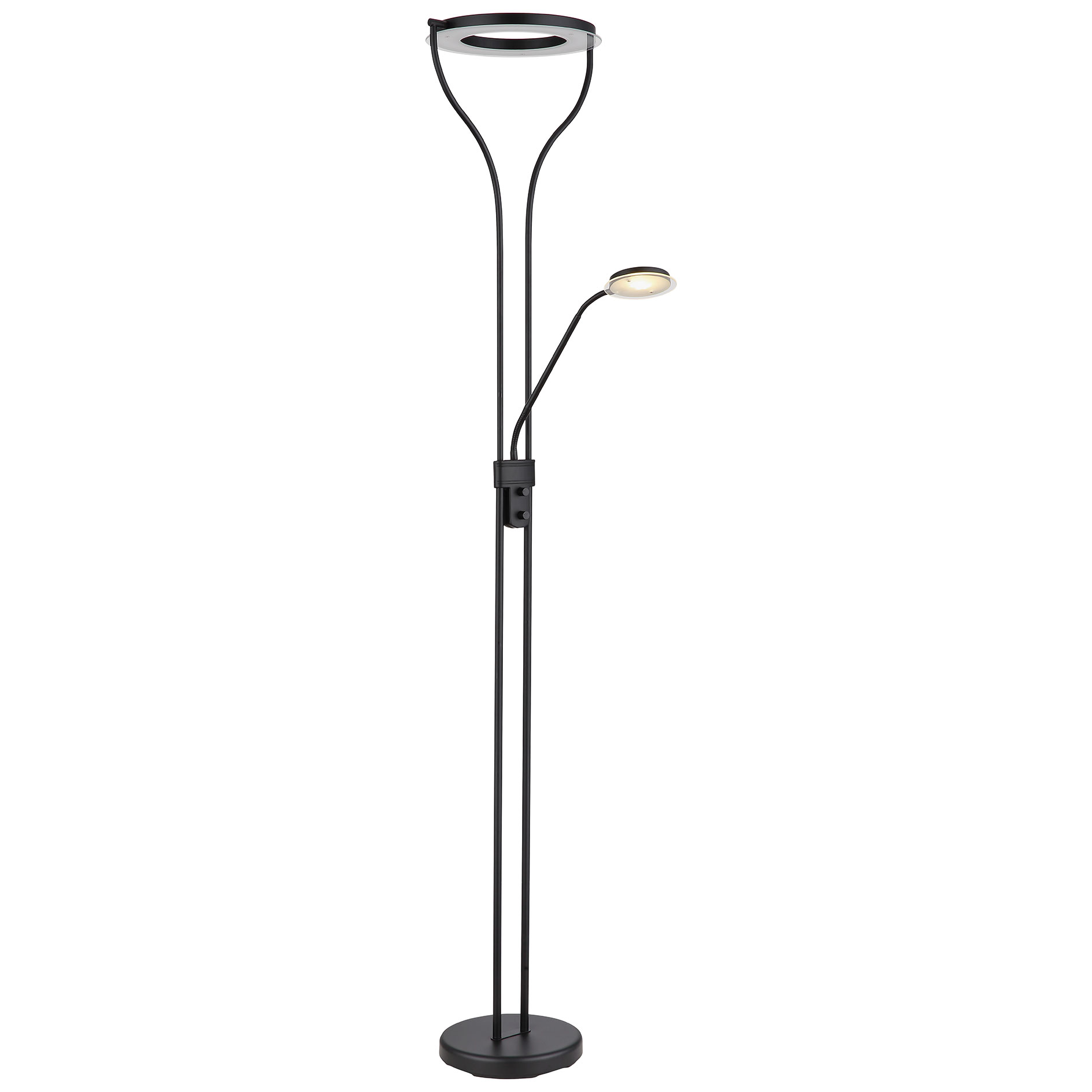 LED-Fluter - schwarz - dimmbar - 194 cm