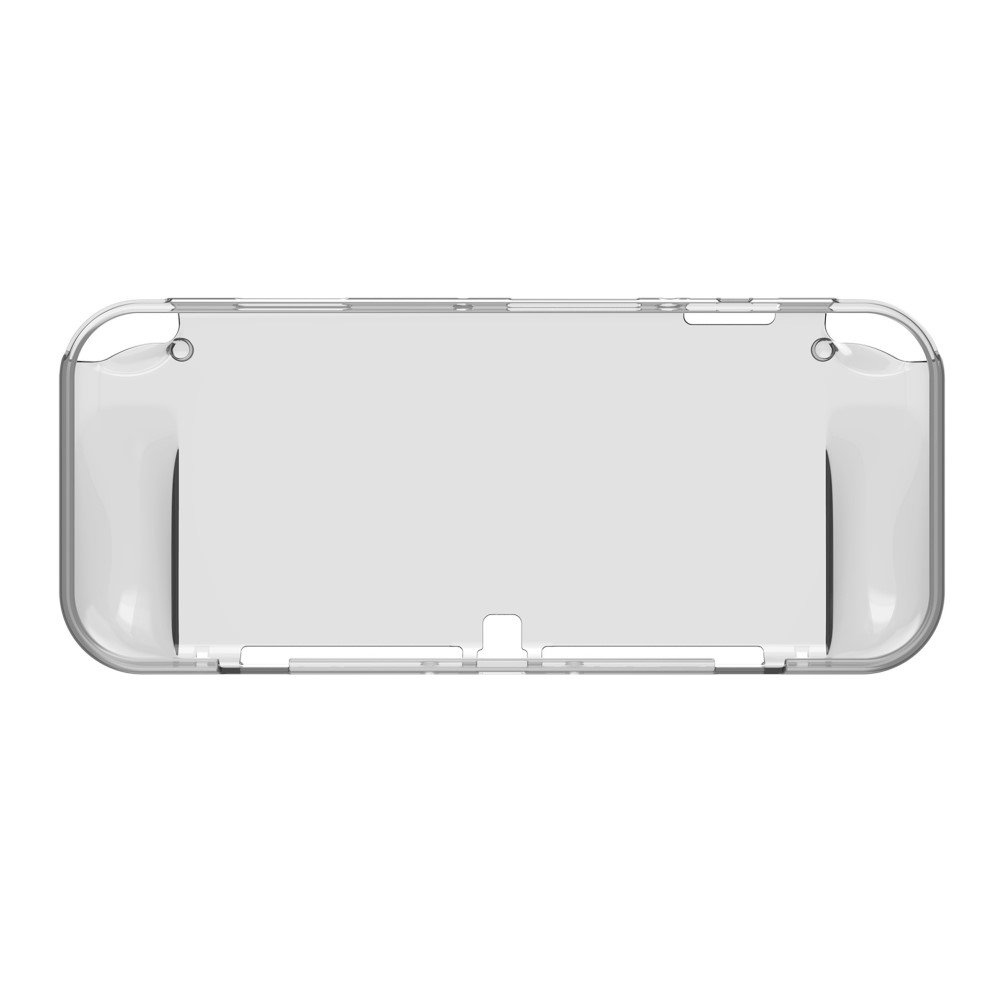 Nintendo Switch OLED TPU Gummi Case Schutzhülle - Schwarz / Transparent