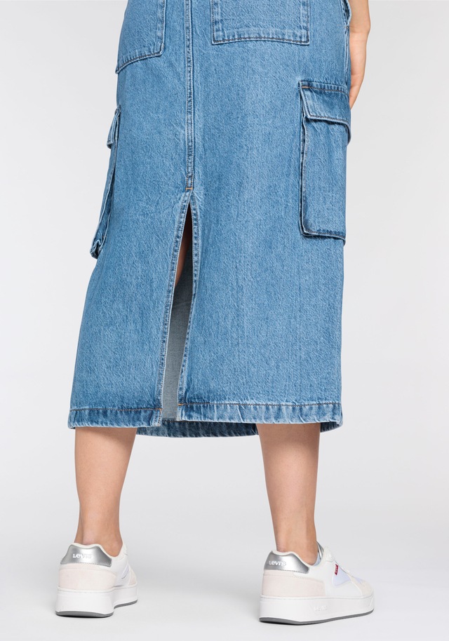 Levi's® Jeansrock »CARGO MIDI SKIRT MED IN«