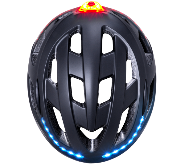 Kali Central Lit Led Cykelhjelm, Matt Black