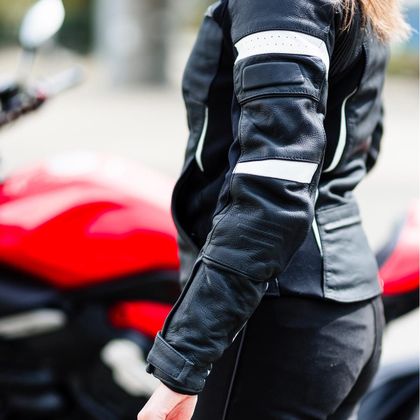 Blouson DXR GINA - Noir / Blanc