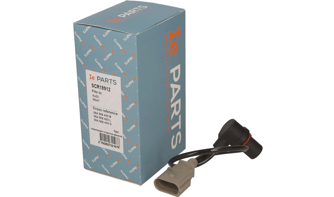Impulsensor, krumtapaksel